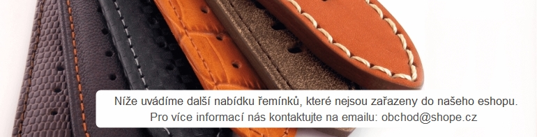 Kožené řemínky